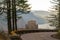 Vista House along Old Columbia Highway