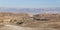 Vista of the Syrian African Rift from the Arava Desert in Israel