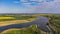 Vistula river near GdaÅ„sk, Poland.