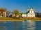 Vistula river and St. Stanislaus Church, Cracow