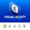 Visual acuity icon in different style