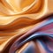 Visual allure: 3D rendering of a dynamic flowing wave cloth background.