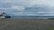 A visual of Brahmaputra river beach at a place Silghat in Assam.