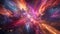 A visual feast of abstract explosions resembling a galactic fireworks show