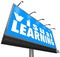 Visual Learning Billboard Sign Watching Seeing Demonstration Education