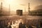 Visualize the spiritual journey of Hajj