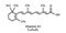 Vitamin A1 Retinoic acid molecular structure. Vitamin A1 Retinol skeletal chemical formula. Chemical molecular formulas