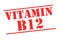 VITAMIN B12 Rubber Stamp