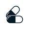 Vitamin capsule icon