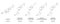 Vitamin D forms, chemical structures and skeletal formulas