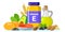 Vitamin E Foods containing tocopherol Healthy diet food