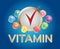 Vitamin icon and logo . vitamin set 1