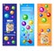 Vitamin Mineral Vertical Banners