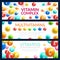 Vitamin pill 3d banner for medicine template