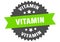 vitamin sign. vitamin circular band label. vitamin sticker