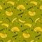 Vitamin tasty bananas pattern. Tropical food vegetarian organic background. Exotic banana drawing. Yummy beach summer