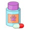 Vitamins or medicament for animals icon