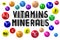 Vitamins and minerals concept - 3D illustration