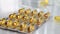 Vitamins supplements pills omega 3 on table