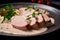 Vitello Tonnato - Sliced veal served cold with a creamy tuna sauce