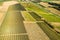 Viticulture and grain fields in Rheinhessen / Germany