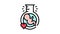 in vitro fertilization color icon animation