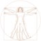 Vitruvian woman