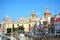 Vittoriosa waterfront buildings, Malta.