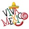 Viva Mexico hand drawn type design.