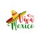 Viva Mexico, Mexican sombrero hat