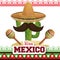 Viva mexico poster icon