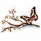 Vivid Butterfly Nature\\\'s Canvas