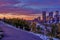 Vivid Calgary Sunrise Over Downtown