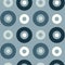 Vivid circles spanish seamless pattern