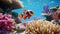 Vivid Clownfish 3d: Realistic Ocean Game Art With Animated Illustrations