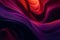 Vivid Crimson and Purple Abstract Wave