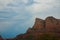 A Vivid Desert Sky Meets Stunning Red Rocks