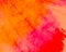 Vivid Dirty Art. Red Coral Pink Wrinkled Dyed Pattern. Fervent Shibori Background. Watercolor Background. Dirty Art Banner. Damage