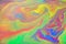 Vivid fluid art colorful background.