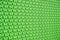 Vivid green diminishing perspective of 3D wall surface pattern for background