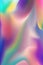 Vivid holographic Colored blurry abstract gradient background,