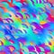 Vivid hyper bright ombre rainbow seamless pattern