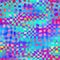 Vivid hyper bright ombre rainbow seamless pattern