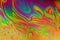 Vivid multicolored, trippy abstract showing a rainbow effect of refracted light