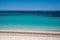 Vivid ocean colours at ningaloo reef national park in western australia