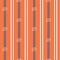 Vivid orange Seamless vector pattern background with hand drawn chain, and summer nautical rope in vertical stripe