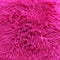 Vivid pink shaggy carpet pile