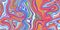 Vivid psychedelic lsd seamless marble pattern with hallucination swirls