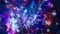 Vivid Universe. Stars and nebulae in deep space animation