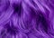 Vivid violet wavy hair, close up, hair salon advertizing, hair d